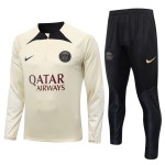 Paris Saint-Germain Quarter Zip Cream Version Komplet Sweatshirts 2023-24